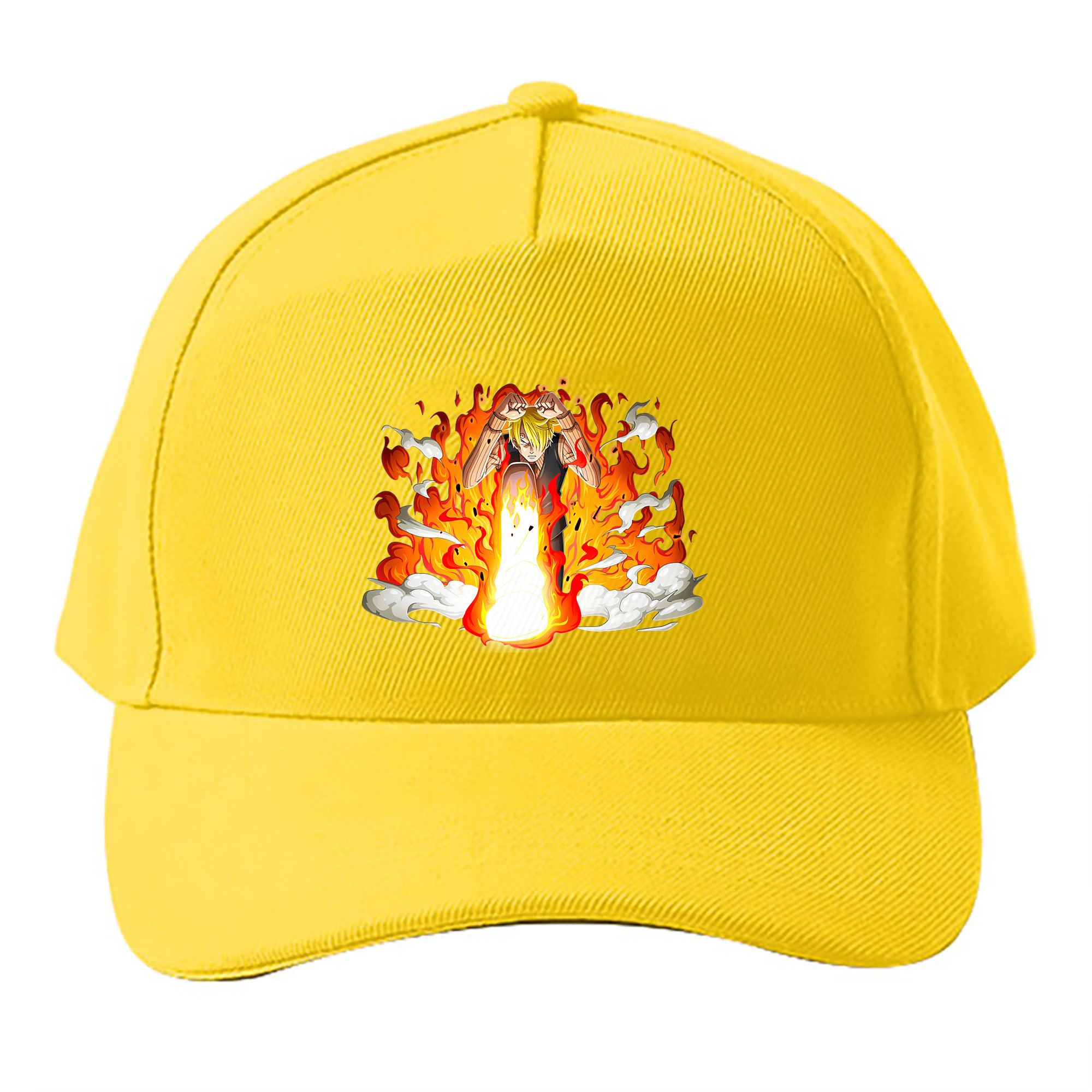 （画像用） ワンピース サンジ ONE PIECE Sanji ベースボールキャップ 綿100％ 男女兼用 帽子 スポーツ
